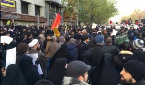 Des Iraniens endeuillés rendent hommage au général Soleimani à Téhéran