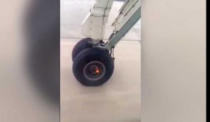 Insolite : un avion perd une roue pendant le décollage au Canada