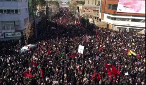 Iran: foule massive à Kerman avant l'enterrement du général Soleimani