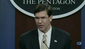 Les Etats-Unis ne "quittent pas l'Irak", leur politique est inchangée (chef du Pentagone)