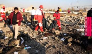Iran : crash d'un Boeing 737 d'Ukraine Airlines, 176 morts