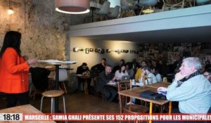 Municipales à Marseille : Samia Ghali présente ses 152 propositions