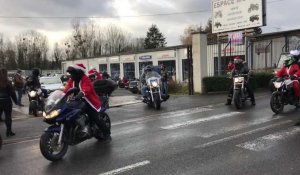 Les bikers de Noël à Laon