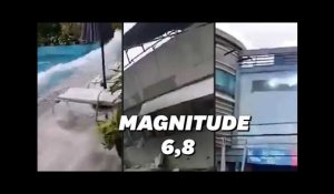 Les images du gros #séisme de magnitude 6.8 qui a fait trembler les #Philippines