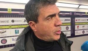 Toulouse - Stade de Reims : l'après-match avec David Guion