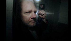 Une manifestation en soutien à Julian Assange