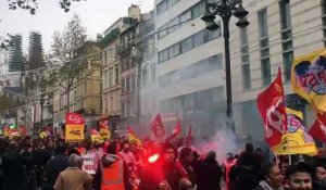 Marseille  : plusieurs milliers de manifestants réunis contre la réforme des retraites