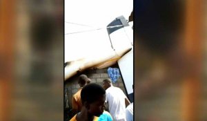 RDC: un avion s'écrase sur un quartier populaire de Goma