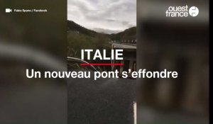 Un nouveau pont s'effondre en Italie, l'autoroute A6 vers Turin est coupée