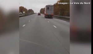 Camion fou de Chamant : les images qui précèdent l'accident