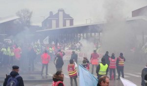 Dunkerque: la manifestation contre la réforme des retraites.