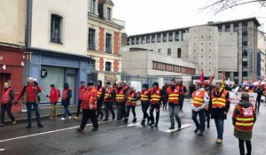 Grève du 19 décembre. Environ 1500 manifestants réunis à Rennes 