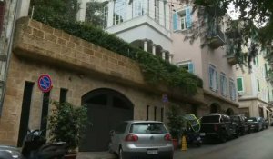 Images de la maison appartenant à Carlos Ghosn à Beyrouth