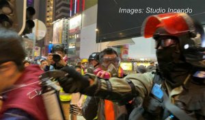 Hong Kong : heurts lors de la première manifestation pro-démocratie de 2020