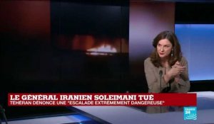 Mort du général Soleimani: Téhéran dénonce une "escalade extrêmement dangereuse"