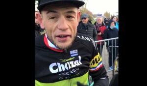 Cyclo-cross de Troyes : interview de Steve Chainel (4e)