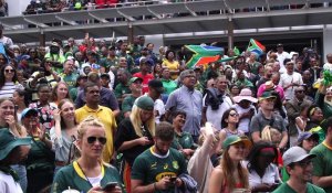 Mondial de rugby: les supporters sud-africains célèbrent la victoire