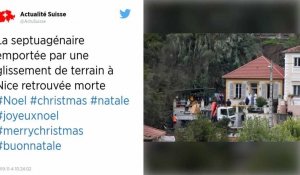 Intempéries. La septuagénaire disparue à Nice après un glissement de terrain a été retrouvée morte