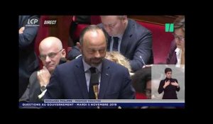 Quand Édouard Philippe évoque la possibilité d&#39;un débat Macron-Le Pen, l&#39;hémicycle s&#39;agite