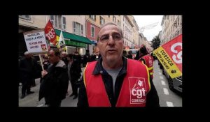 Grève du 5 décembre :  forte mobilisation à Bastia