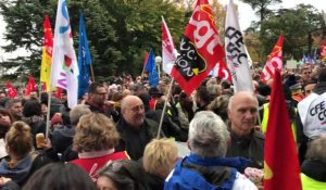 Manifestation contre les retraites à Narbonne
