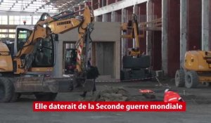 Toulouse-Montaudran : un obus a priori de la Seconde guerre mondiale retrouvé sur un chantier