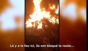 Caillassages, incendies, barrages routiers : chaude nuit à la Commanderie à Nogent