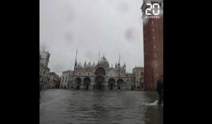 Italie: Les images impressionnantes de Venise sous les eaux