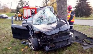 Un homme de 20 ans se tue en voiture contre un arbre en ville à Beauvais