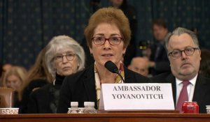 Destitution de Trump: témoignage public crucial d'une ex-ambassadrice à Kiev