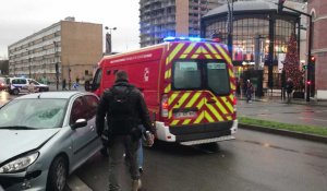 Accident boulevard de Belfort à Roubaix