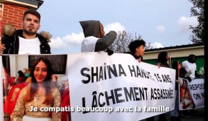 Plus de 600 personnes réunies à Creil en hommage à Shaïna Hansye, 15 ans, tuée en octobre