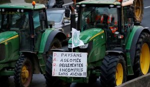 Les agriculteurs mobilisés dans toute la France