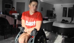 Thibault Daurat, jeune athlète amputé, vise les Jeux paralympiques 2024