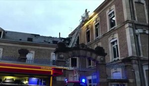 Incendie dans le quartier Henriville à Amiens, des habitants évacués