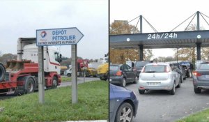 Poursuite des blocage des dépôts pétroliers en Bretagne