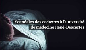 Scandales des cadavres à l'université de médecine René-Descartes
