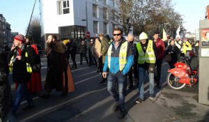 Une centaine de Gilets jaunes dans la rue ce samedi à Lille