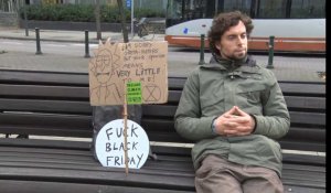 Manifestation pour le climat à Bruxelles le jour du Black Friday