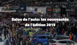 Salon de l'auto: les nouveautés de l'édition 2019