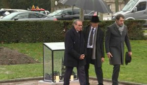 Anniversaire de l'attentat du marché de Noël à Strasbourg: Castaner inaugure une stèle commémorative