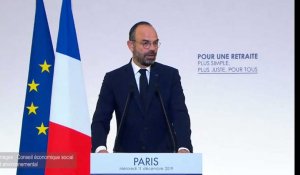 Retraites - Edouard Philippe : "Le système sera donc le même pour tous les français sans exception"