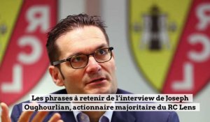 RC Lens: Joseph Oughourlian en interview dans La Voix des sports