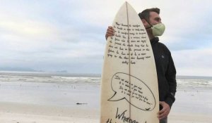 Coronavirus: des surfeurs sud-africains manifestent pour avoir accès aux plages