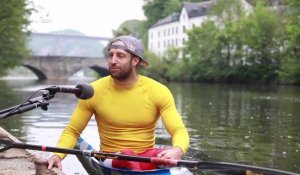 Déconfinement: interview de Maxime Richard(Kayak) à l'entraînement