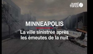 Minneapolis : la ville sinistrée après les émeutes de la nuit