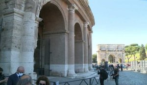 Le Colisée de Rome rouvre aux visiteurs après des mois de fermeture