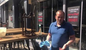 Nettoyage, préparation des terrasses: les bars et restaurants fin prêts pour la réouverture à Saint-Omer et Salperwick