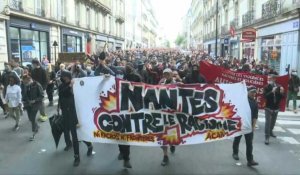 Violences policières: des milliers de manifestants à Nantes