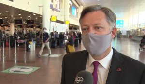 Un redémarrage dans le calme à Brussels Airport, "crucial pour y sauver des emplois" estime Arnaud Feist, CEO de l'aéroport